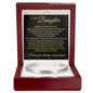 Cuff Bracelet Engraved - To My Daughter "You've Made Me Proud"