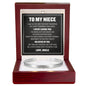 Cuff Bracelet Engraved - To My Niece "Remember The One Who Always Believed in You"