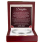 Cuff Bracelet Engraved - To My Daughter "I Hope You Always Feel My Love"