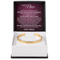 Cuff Bracelet Engraved - To My Niece "Keep My Love Close In Your Heart"
