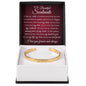 Cuff Bracelet Engraved - To My Beautiful Soulmate "I Have Found My Home"