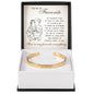Cuff Bracelet Engraved - You Are My Favorite Fair