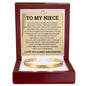 Cuff Bracelet Engraved - To My Niece "You Are a Gift"