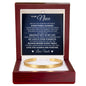 Cuff Bracelet Engraved - To My Niece "Greatest Gift of My Life"