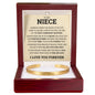 Cuff Bracelet Engraved - To My Niece "Always Keep Me In Your Heart"