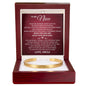 Cuff Bracelet Engraved - To My Niece "Remember Whose Niece You Are and Hold Your Head High"