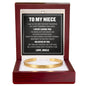 Cuff Bracelet Engraved - To My Niece "Remember The One Who Always Believed in You"