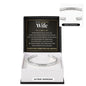 Cuff Bracelet Engraved - To My Gorgeous Wife "I Love You With My Whole Heart"
