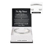 Cuff Bracelet Engraved - To My Niece "I Will Love You Forever"