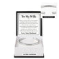 Cuff Bracelet Engraved - To My Wife "I Had You and You Had Me"