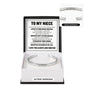 Cuff Bracelet Engraved - To My Niece "Straighten Your Crown"