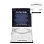 Cuff Bracelet Engraved - To My Wife "I Love You To The Moon and Back"