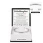 Engraved Cuff Bracelet - To My Granddaughter "I Loved You, As If Tomorrow Would Never Come"