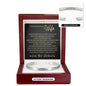 Cuff Bracelet Engraved - To My Beautiful Wife "I Can't Live Without You"