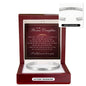 Cuff Bracelet Engraved - To My Bonus Daughter "Life Gave Me The Gift of You"