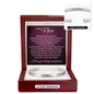Cuff Bracelet Engraved - To My Niece "Remember That I'm With You in Spirit"