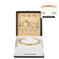 Cuff Bracelet Engraved - To My Wife "I Love You Beyond Words"