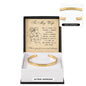 Cuff Bracelet Engraved - To My Wife "I'd Choose You"