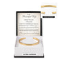 Cuff Bracelet Engraved - To My Beautiful Wife "I Love You"