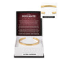 Cuff Bracelet Engraved - To My Soulmate "I Found My Missing Piece"