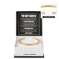 Cuff Bracelet Engraved - To My Niece "Remember The One Who Always Believed in You"