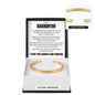 Cuff Bracelet Engraved - To My Daughter "You Bring Happiness Into My Life"
