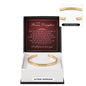 Cuff Bracelet Engraved - To My Bonus Daughter "Life Gave Me The Gift of You"