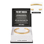 Cuff Bracelet Engraved - To My Niece "Just Take The Next Small Step"