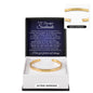 Cuff Bracelet Engraved - To My Beautiful Wife "The Day I Met You, My Life Changed Forever"