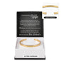 Cuff Bracelet Engraved - To My Wife "I Had You, and You Had Me"