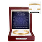 Cuff Bracelet Engraved - To My Beautiful Wife "The Day I Met You, My Life Changed Forever"