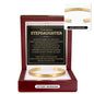 Cuff Bracelet Engraved - To My Badass Stepdaughter "I Will Forever Be Here For You"