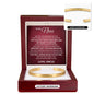 Cuff Bracelet Engraved - To My Niece "You Gave My World Meaning and My Heart a Purpose"