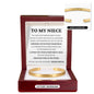Cuff Bracelet Engraved - To My Niece "I Love You with Everything I Had"