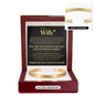Cuff Bracelet Engraved - To My Wife "You Are The Light In My Life and My Whole World"