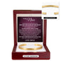 Cuff Bracelet Engraved - To My Niece "Keep My Love Close In Your Heart"