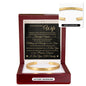 Cuff Bracelet Engraved - To My Wife "I Love You With All My Heart"