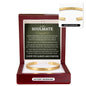 Cuff Bracelet Engraved - To My Soulmate "Always Remember That I Love You Forever"
