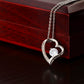 Forever Love Necklace - To My Beautiful Wife "You're The Best Thing That Ever Happened To Me"