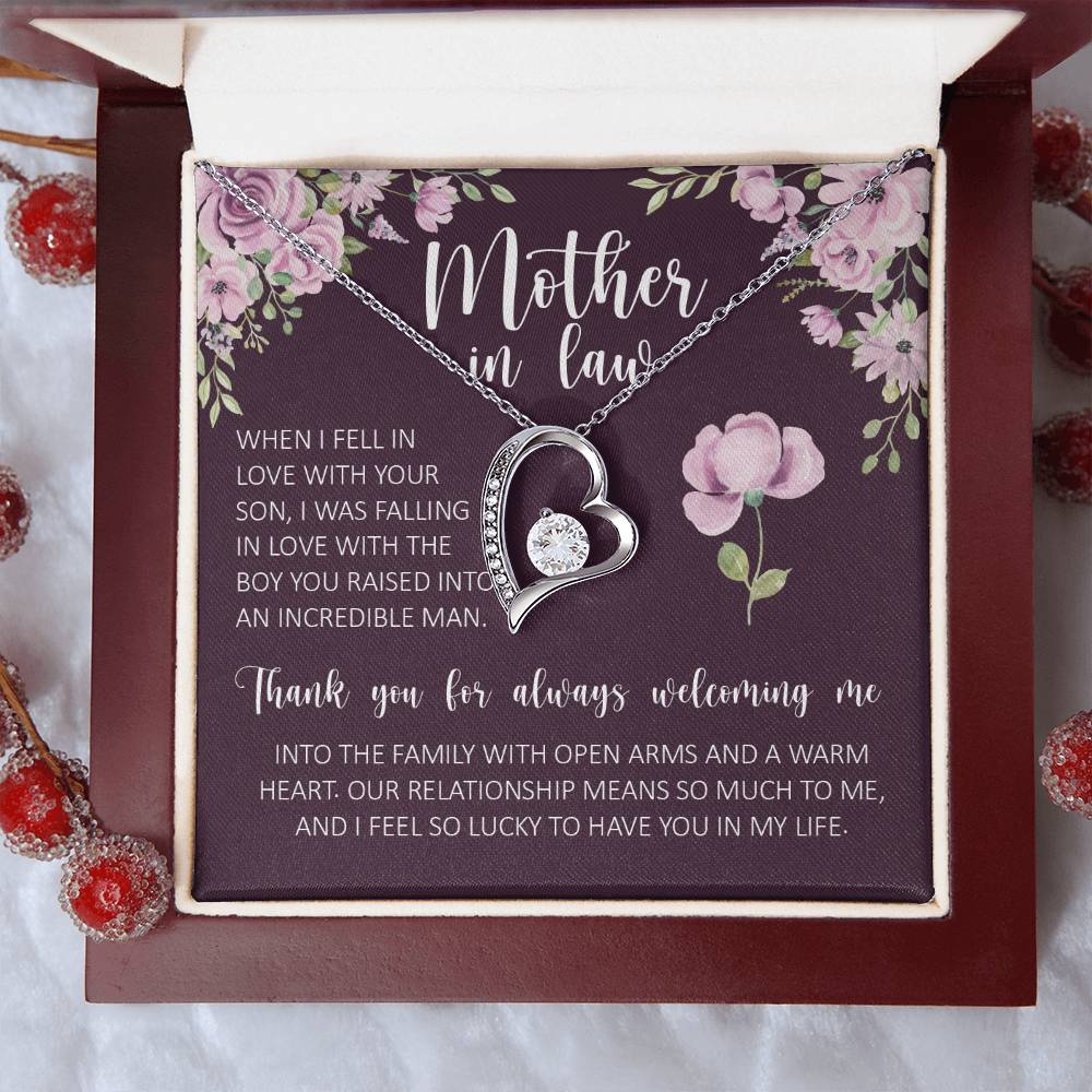 Mother In Law, Forever Love Necklace
