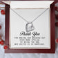 Marriage Officiant Gift, Forever Heart Necklace