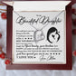 Forever Heart Necklace, Daughter Gift