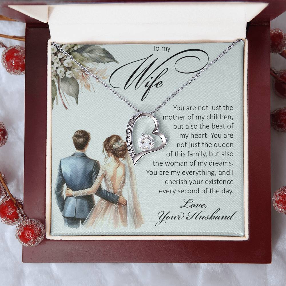 To My Wife, Forever Love Necklace