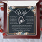 To My Beautiful Wife, Forever Love Necklace