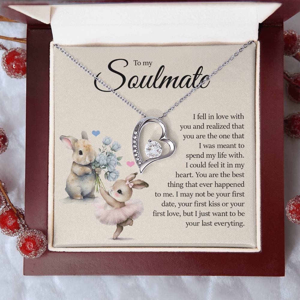 To My Soulmate, Forever Love Necklace