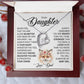 Forever Heart Necklace, Daughter Gift
