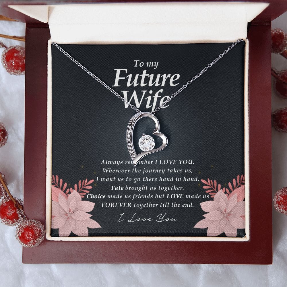 To My Future Wife, Forever Heart Necklace