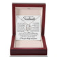 To My Beautiful Soulmate "In Your Arms I Have Found My Happily Ever After" Necklace