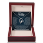 Forever Love Necklace - To My Wife "Forever and Always Yours"