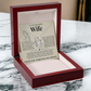Forever Love Necklace - To My Beautiful Wife - "I Love You Forever and Always"
